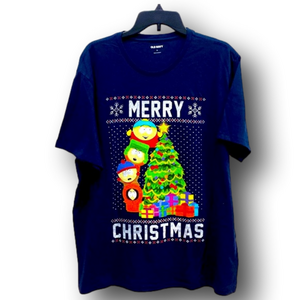 South Park "Merry Christmas" Graphic T-Shirt - Size Extra Large XL - NWT